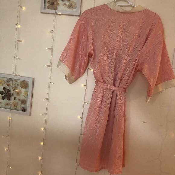 90βs Y2K nightgown and robe set - Picture 2 of 6